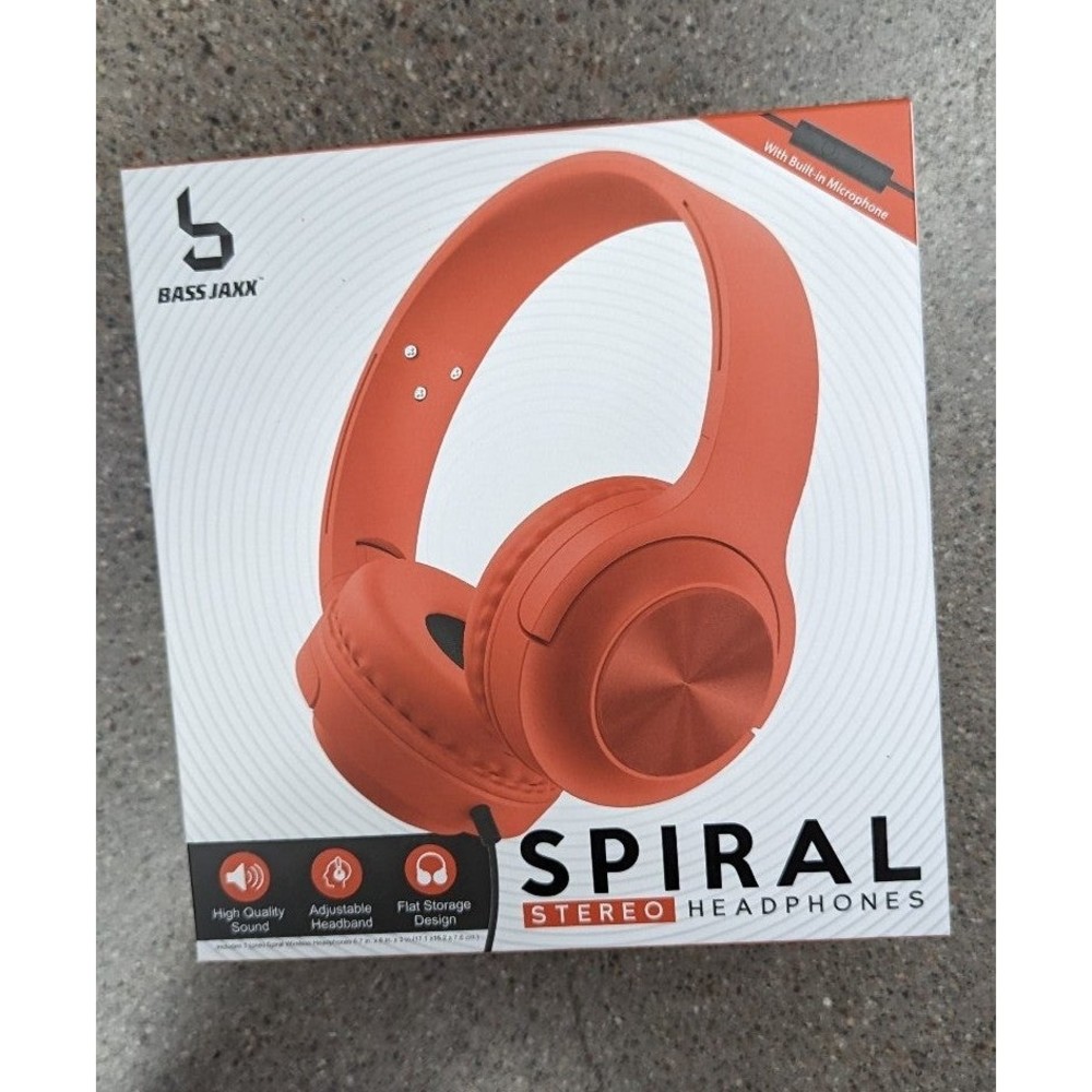 foldable headphones red over ear headphones red